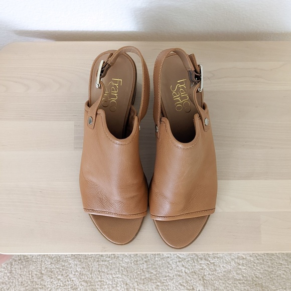 Franco Sarto Open Toe Sandals Heels - Picture 7 of 8